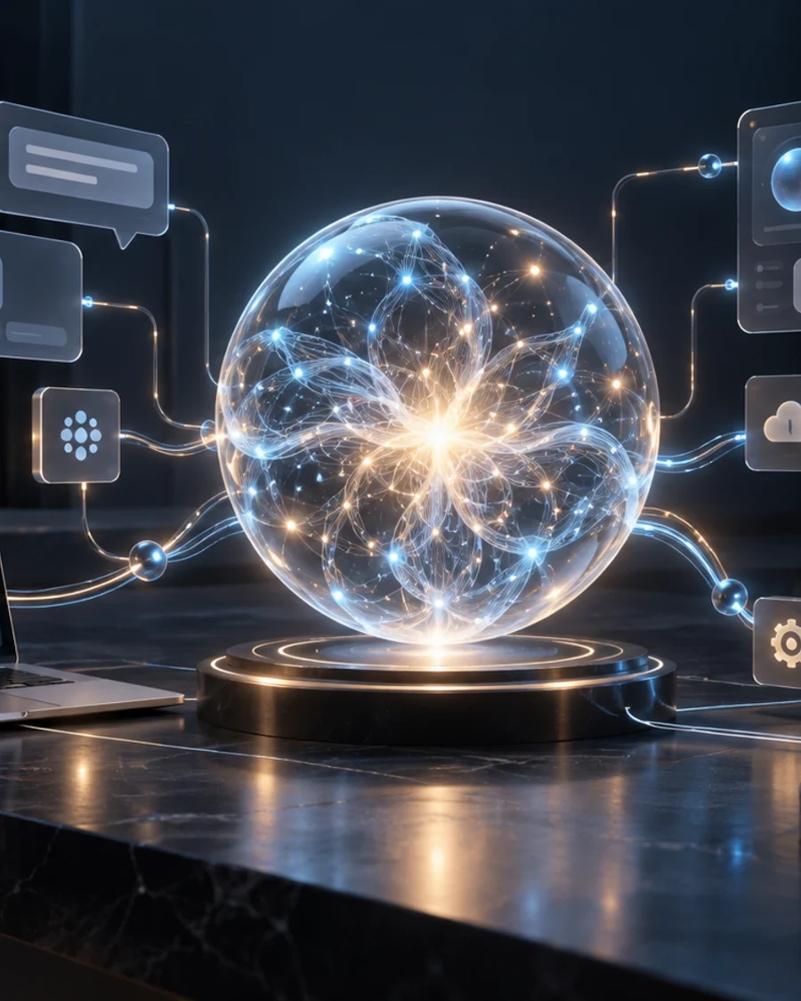 An AI model connected to conversations across devices